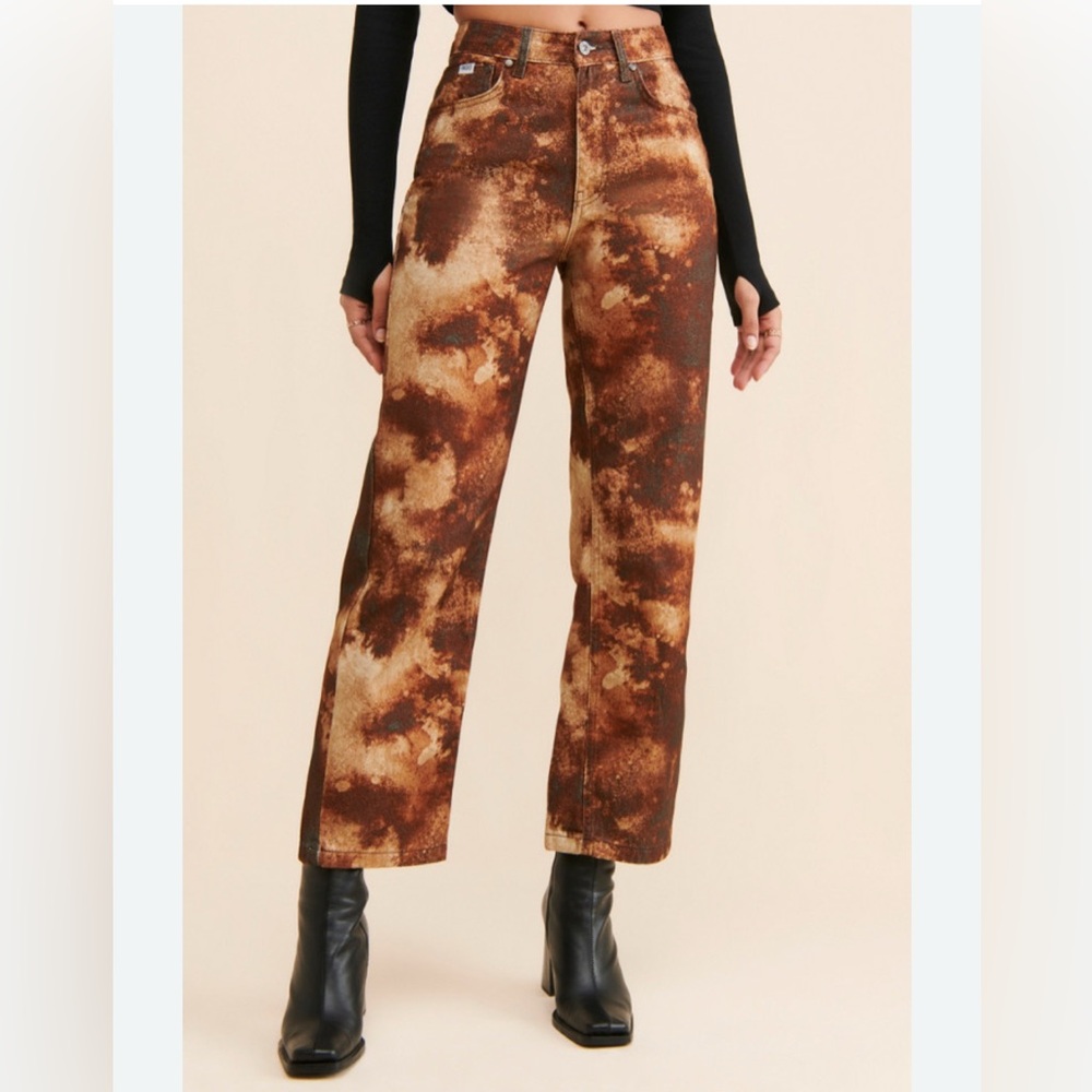 ragged women’s 26 high rise wide leg jeans